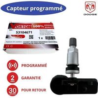 Sensore di pressione pneumatici TPMS programmato Valvola ruota DODGE Charger Challenger Durango Journey Grand Caravan V RAM 1500 2500