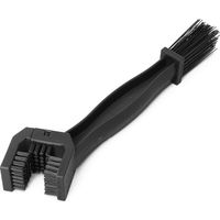 Cepillo para limpiar cadenas, cepillo para limpiar cadenas de bicicletas y motocicletas - limpieza de cadenas de bicicletas (modelo negro para exportación, tamaño mediano)