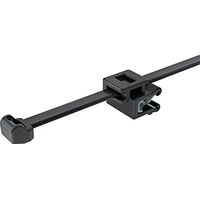 HellermannTyton 150-40591 Assembled strips (x500) for sheet metal edge 200x4.6mm - T50ROSEC5A