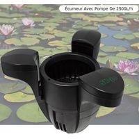 Écumeur Pour Bassins De Jardin Et Piscine Avec Pompe 2500 l/h