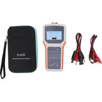 Eosnow Verbessertes LCD-Solarpanel-Multimeter, multifunktionaler LCD-Solar-PV-Panel-MPPT-Tester mit Hintergrundbeleuchtung für Photovoltaik-Panel