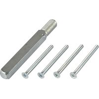 GEOS FH Stift 9mm- u. Schraubenen, 37 - 42 mm, verzinkt, DIN 18 273, 1 Beutel