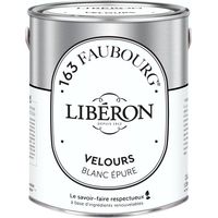 LIBERON Peinture blanc épure multisupport 163 faubourg LIBÉRON velours 2.5 l