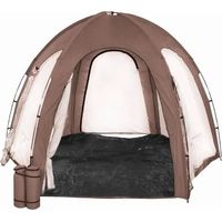 Waterclip Pooldome Abdeckung taupe 3 m Durchmesser
