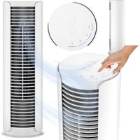 Ventilador de escritorio oscilante Stadler Form Peter Little de 9 W, blanco.