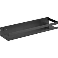 Wall Shelves 40CM Modern Bathroom Shower Shelves SUS304 Stainless Steel Matte Black,