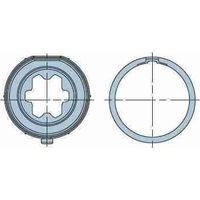 Nice 503.24315 - Roue et couronne pour tube rond avec nervature et intérieur 37