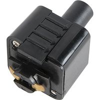 QAZQA Pendelleuchte Adapter für 1-Phasen-Schiene schwarz - Iconic