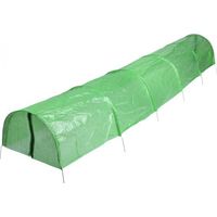 SERRA GIARDINO A TUNNEL CON COPERTURA PER PIANTE FIORI CM 300X45X30H (28160)