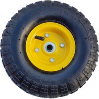 Varan Motors - SMALLWHEELTC1840 Roda pneum�tica de reserva para carrinho de jardim, carrinho, etc. 26cm (4,10/3,50-4)