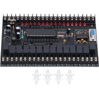 Carte de contrôle industriel PLC PCB, contrôleur logique programmable DC 24V pour automates industriels