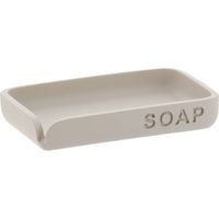 Seifenschale aus polyresin grave - beige - Tendance