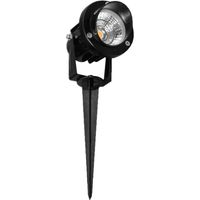 FADE runder LED-Lattenstrahler 5W IP65 Farbe Schwarz Beneito Faure