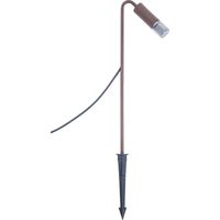 Trim baliza marrón con led blanco cálido 3000K