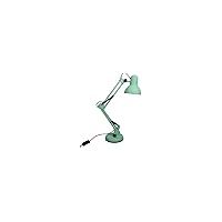 BEL AIR HOME - Desk LampLED Articulated Desk Lamp LED Anti-Glare Vintage Retro Design Altezza regolabile 34-67 cm Metallo robusto Ideale per l'ufficio e la casa, (VERDE OPACO)