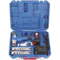 Plombservice – Dudgeonnière électrique sur batterie 1/4' à 3/4' – Outil sans fil pour tuyauteries – Conception ergonomique – Coupe nette à 45°