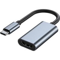 Adaptateur USB C vers HDMI 4K – Compatible MacBook Pro, iPad Pro, Chromebook – Plug and Play – Résolution jusqu'à 3840 x 2160