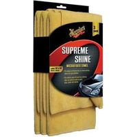 Meguiar's Mikrofaser Putzlappen 40 x 60 cm 3 Stück gelbe