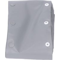 Gaine de protection pour câbles avec bouton-pression, en PVC ignifugé, pour une gestion optimale des câbles, 5 m / 16,4 pi