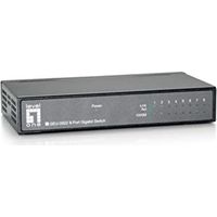 LevelOne GEU-0822 commutateur réseau Non-géré Gigabit Ethernet (10/100/1000) Noir