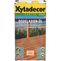 Xyladecor Douglasien-Öl, Geruchsmildes Pflegeöl zum Schutz und Auffrischung von Douglasien-Holz im Außenbereich, 5 l