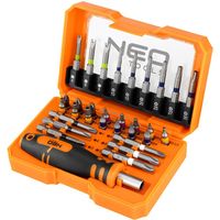 Set de embouts Neo tools 56-602 acier S2 31 pièces