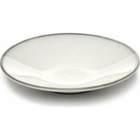 Serax Inku plato para taza blanco 14 cm en gres