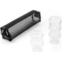 5Pcs Travel Seasoning Bottle Set Camping Spice Holder Kit with Storage Bag Portable Seasoning Box for Outdoors