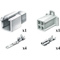 Kit Connettore Serie MTW Maschio Femmina 4 Vie