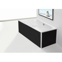 Hoesch 49193.552 Accessoire habillage en verre noir pour bâti-support