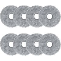 ALLIANDISTampons de rechange pour aspirateur robot Dreame L10 Ultra / L10S Pro / L10S Ultra / L10S Pro Ultra Heat / L10 Prime / L20 Ultra / L20 Ultra Complete / X40 Ultra / X30 Ultra (lot de 8)