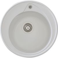 Lavavajillas Empotrado RONDA de STRADOUR, en SMC Blanco Unido - 17, 1 taza, dim. Ø 49 cm, vaciado manual
