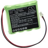 vhbw 1x Batterie compatible avec Paradox Magellan MG6250, 6250 Console système d'alarme (1500mAh, 4,8V, NiMH)