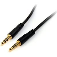 startechcom MU10MMS cable de audio estéreo negro 3 metros