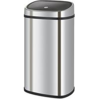 CATTERHOUSE Mülleimer/Recyclingbehälter Futuro 48L 39,5x28x57 cm aus Edelstahl mit iTouch-System und automatischer Öffnung