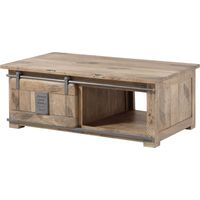 Couchtisch Mango 120x70x45 beige lackiert RAILWAY 3007