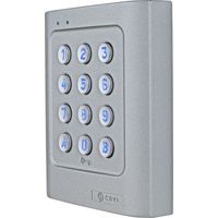 digicode cdvi dga en alliage d'aluminium 2 relais à poser en saillie