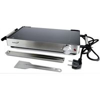 Korona Tischgrill stufenloser Temperaturregler Silber, Schwarz