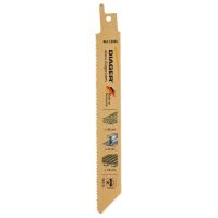 Lames De Scie Sabre Bi-metal Pour Bois Cloutes Réf. L204sl2255désignation 5 Lameslongueur 225 / 205 Mmdenture Variable 10 / 14 T