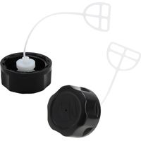 Bouchons d’Essence pour Tondeuse et Débroussailleuse x 2, Reservoir Essence, Essence Tondeuse - Pièces de Remplacement pour Réservoir de Carburant de la Pièce de Tronçonneuse de Coupe-Herbe de