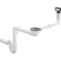 Hansgrohe Waste Kit For Single Bowl Kitchen Sink Overflow Strainer Trap 43921800