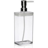 DISPENSADOR JABON TRANSPARENTE 9,4x5,7x23 CM