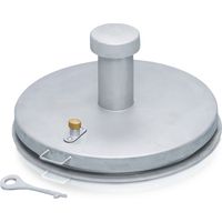 ZARGES Brunnenabdeckung, rund, V2A Schachtmaß D = 625 mm