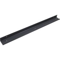 Fixation murale pour plan de travail en acier – Décor anthracite – Épaisseur 38 mm – Longueur 600 mm – Hauteur 43 mm – Largeur 30 mm – Volpato