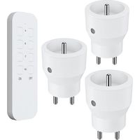 Los 3 Innensteckdosen mit Fernbedienung - KYF - 2300W - Inklusive Fernbedienung