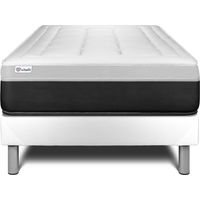 Matratzenset VITAL FORM 90 x 190 cm Bettrahmen Kit weiß