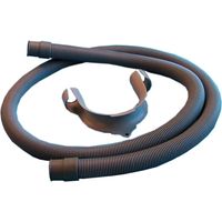 Tuyau d'évacuation de 4000 mm avec raccords de 19 et 22 mm pour robinet d'évier