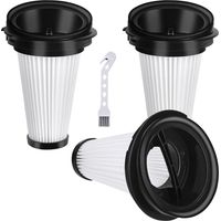 Lot 3 filtres remplacement Rowenta aspirateur balai X-pert 3.60 / X-Pert 160 – RH72xxx – ZR005202 – avec brosse nettoyage