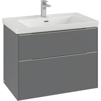 Villeroy & Boch Subway 3.0 Waschbeckenunterschrank, 2 Auszüge,