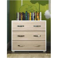 LINEA MODERN CASSETTONE 3C OL/BI 91X45XH81CM